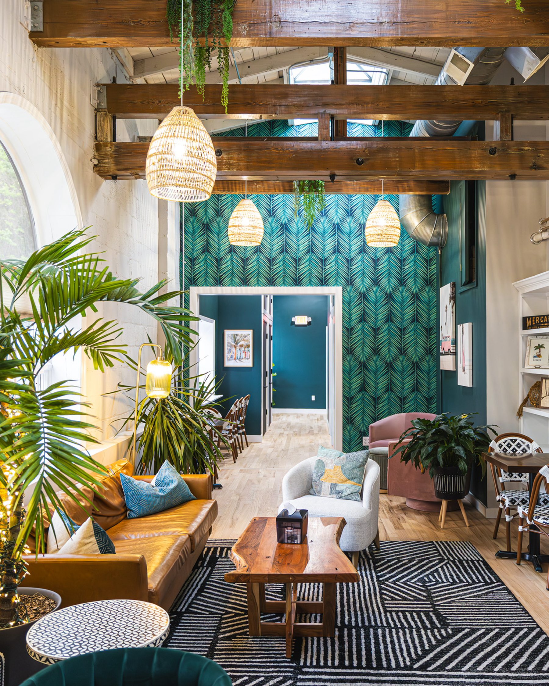 The Library Lounge at The Compound Coffee Co.